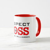 Mug Respectez le patron du nom (Devant droit)