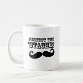 Mug Respectez le 'Stache (Gauche)