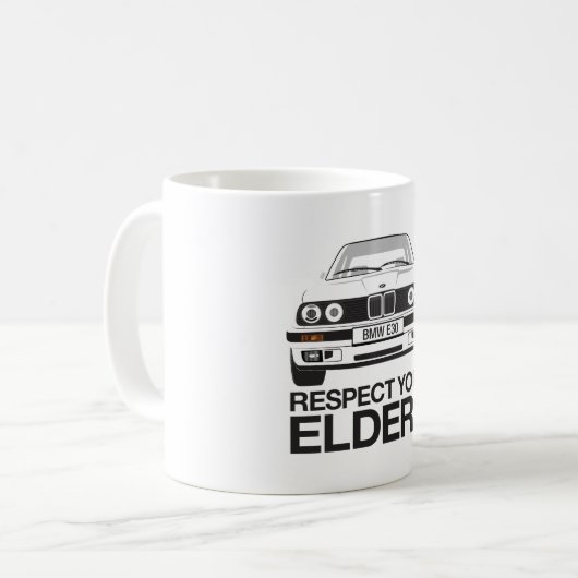 Mug Respectez vos aînés (Devant gauche)