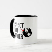 Mug Respectez votre mère (Devant gauche)