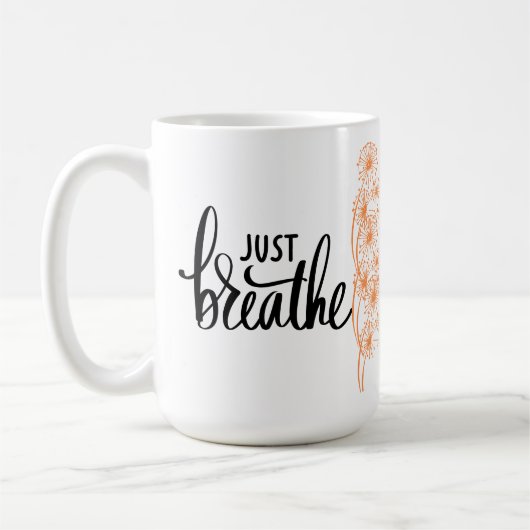 Mug Respire juste le café (Gauche)