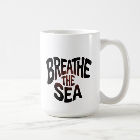 Mug Respire la mer (Droite)