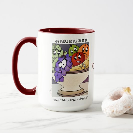 Mug Respire la Musique Combo (Avec donut)