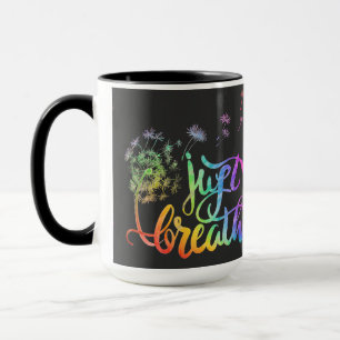 Mug Respire   le dandelion souffle dans le vent