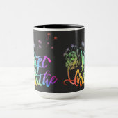Mug Respire | le dandelion souffle dans le vent (Centre)