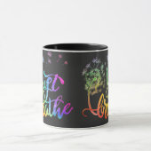 Mug Respire | le dandelion souffle dans le vent (Centre)
