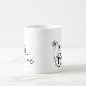 Mug "Respire seulement" Papillon Dandelion (Centre)
