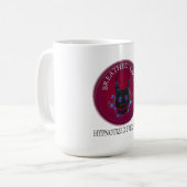 Mug Respiré une fois : Crâne de démon hypnotique (Devant gauche)