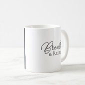 Mug Respirer et libérer | Belle Femme Ethérée (Devant droit)