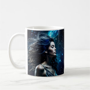 Mug Respirer et libérer   Belle Femme Ethérée