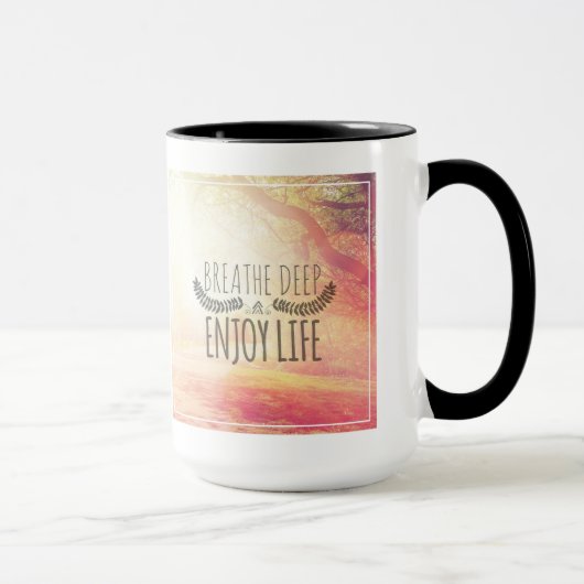 Mug Respirez profondément (Droite)