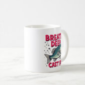 Mug Respirez profondément, lancez loin (Devant droit)