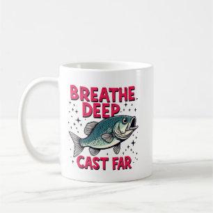 Mug Respirez profondément, lancez loin
