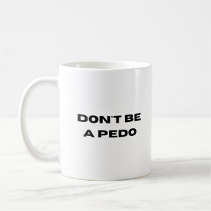 Mug Responsabilité sociale à l'égard des enfants Pédop