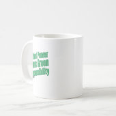 Mug Responsabilité verte  (Devant gauche)