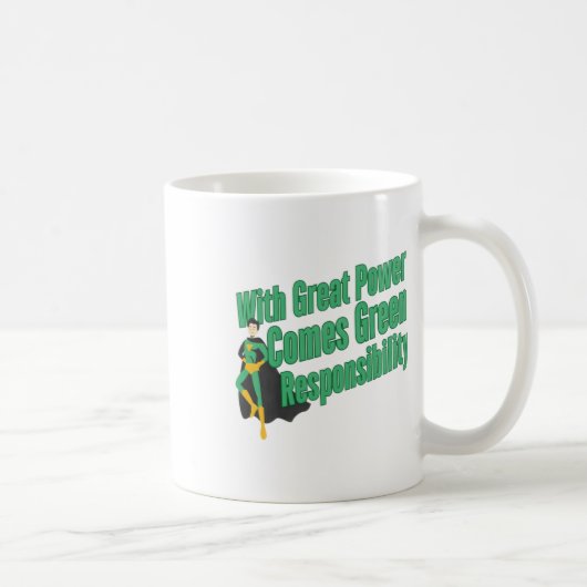 Mug Responsabilité verte  (Droite)