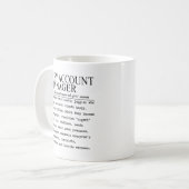 Mug Responsable de compte clé (Devant gauche)