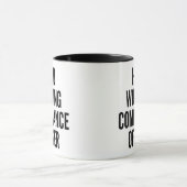 Mug Responsable de la conformité au travail (Centre)