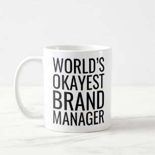 Mug Responsable de la marque World's Okayest
