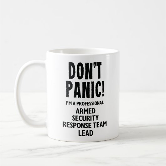 Mug Responsable de l'équipe d'intervention en matière  (Gauche)