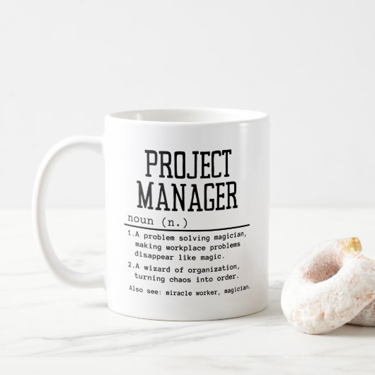Mug Responsable de projet (Avec donut)