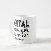 Mug Responsable dentaire personnalisé (Devant gauche)