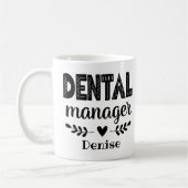 Mug Responsable dentaire personnalisé (Gauche)
