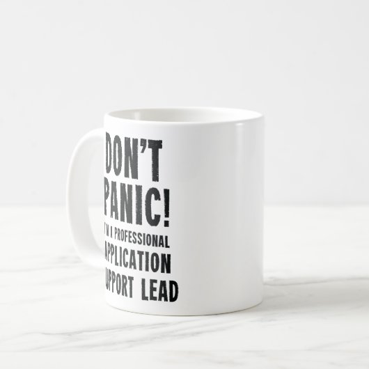 Mug Responsable du support d'application (Devant gauche)
