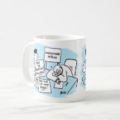 Mug Responsable marketing avec idées de campagne comme (Devant gauche)