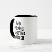 Mug Responsable marketing de travail (Devant gauche)