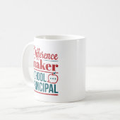Mug Responsable principal de différence de l'école (Devant gauche)