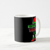 Mug Resratory Therast Elf Resratory Therapy Christmas (Devant droit)