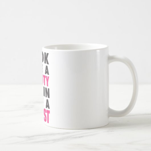 Mug Ressemblez à un train de beauté comme une bête (Droite)