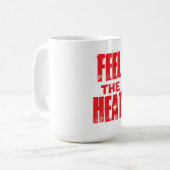 Mug Ressentez la chaleur (Devant gauche)