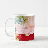 Mug Ressort - art abstrait d'encre par Karen Ruane (Gauche)