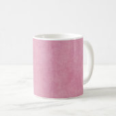 Mug Ressort de texture rose rose papier (Devant droit)