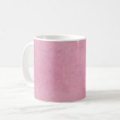 Mug Ressort de texture rose rose papier (Devant gauche)