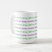 Mug Ressort pour les mots (Devant gauche)
