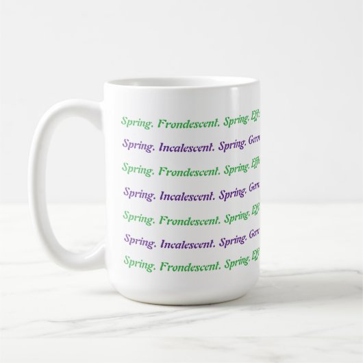 Mug Ressort pour les mots (Gauche)