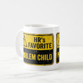 Mug Ressources Humaines Déambulant Infraction RH Perfo (Devant gauche)