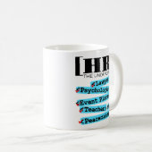 Mug Ressources humaines RH non officielles amusantes (Devant droit)