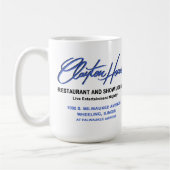 Mug Restaurant Clayton House, Roue, IL (Gauche)