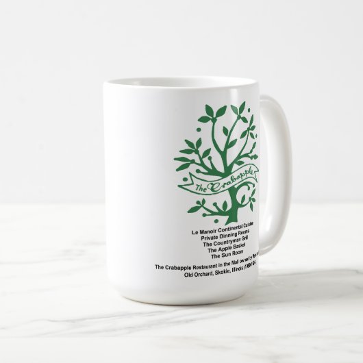 Mug Restaurant Crabapple, Skokie, IL (Devant droit)