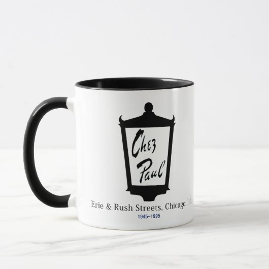 Mug Restaurant français Chez Paul, Chicago (Gauche)