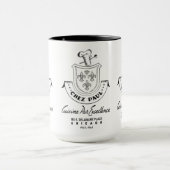 Mug Restaurant français Chez Paul, Chicago, 1945-1964 (Centre)