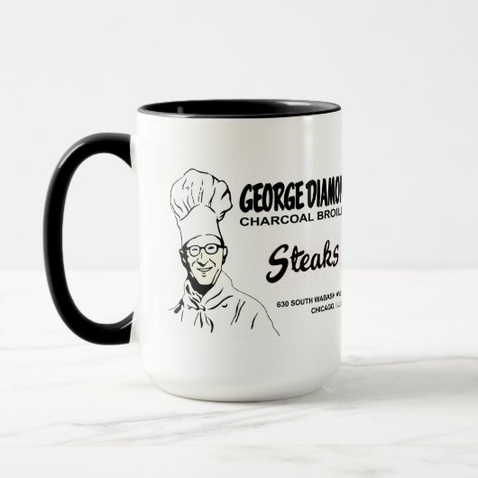 Mug Restaurant George Diamond, Chicago, IL (Gauche)