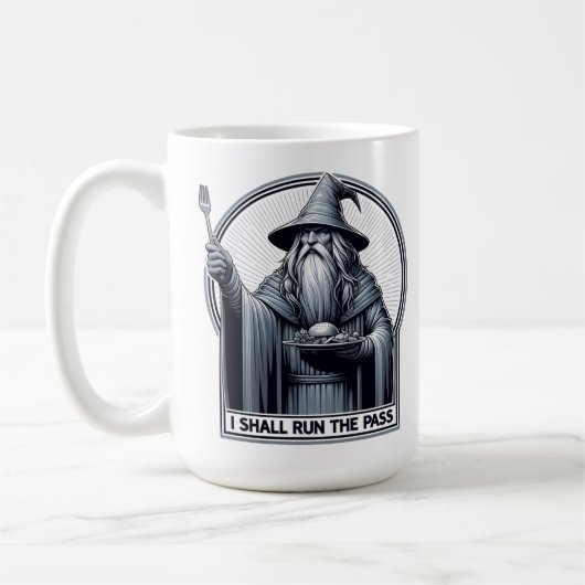 Mug Restaurant Humour Je vais faire la passe (Gauche)