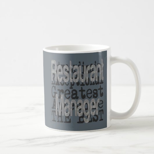 Mug Restaurant Manager Extraordinaire (Droite)