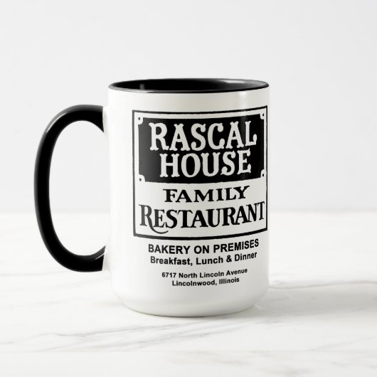 Mug Restaurant Rascal House, Lincolnwood, IL (Gauche)