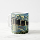 Mug Restaurant Rétro Vintage 50s Pelican Diner Classiq (Devant gauche)